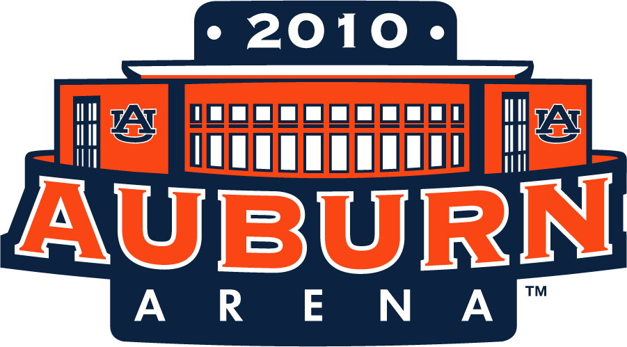 Auburn Tigers 2010 Stadium Logo iron on transfers for clothing